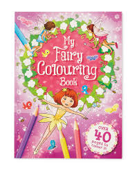 my sparkly fairy colouring book