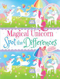magical unicorn spot the difference