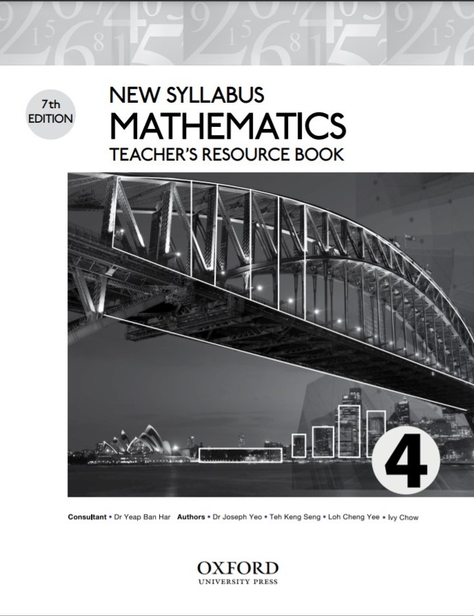 new syllabus mathematics teacher's resource book 4