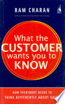 What The Customer Wants You To Know
