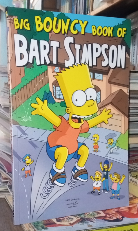 big bouncy book of bart simpson