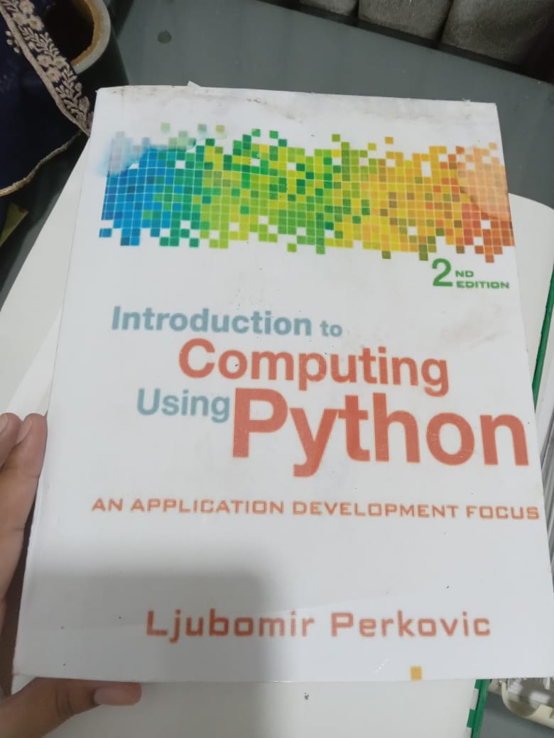 introduction to computing using python: an application development focus 2nd edition