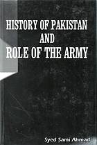 history of pakistan and role of the army