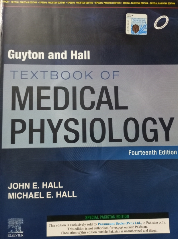 guyton and hall textbook of medical physiology (fourteenth edition)