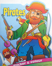 My Pirate: Sticker and Colouring
