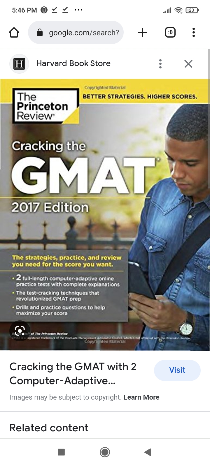 cracking the gmat