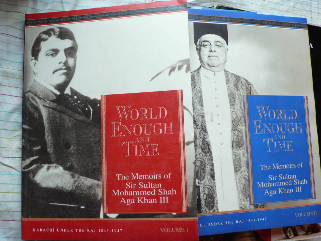 world enough and time: the memoirs of sir sultan mohammed shah aga khan iii