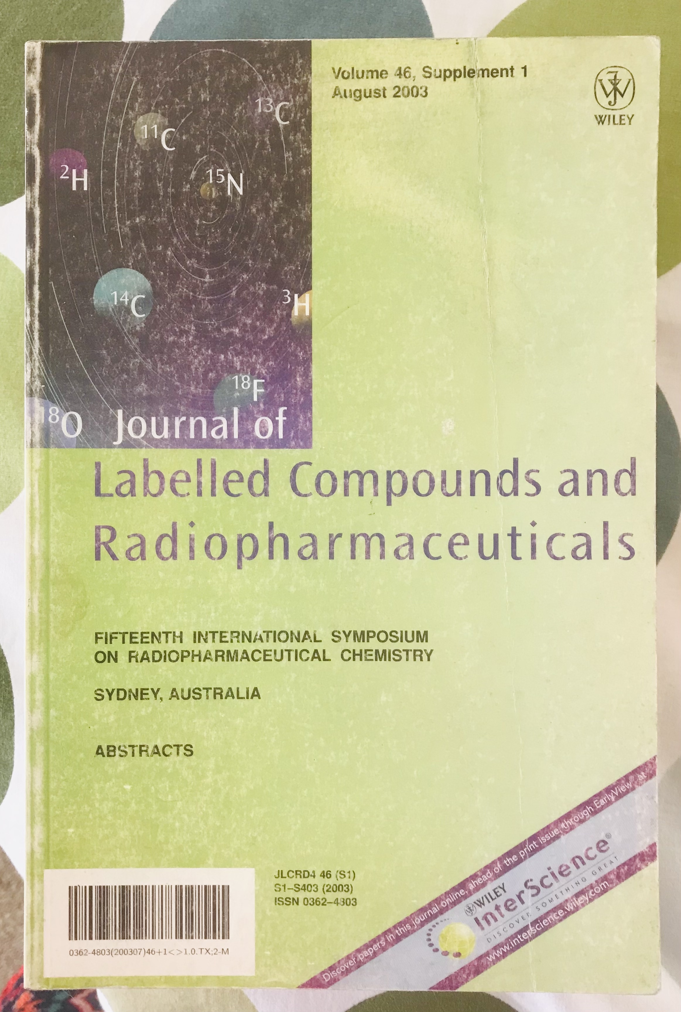 journal of labelled compounds and radiopharmaceuticals