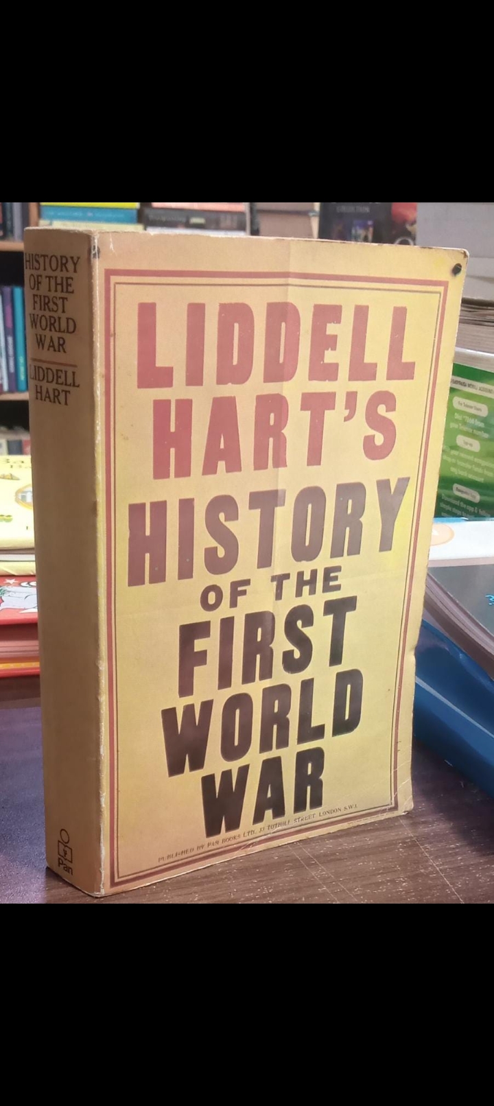 liddell hart's history of the first world war.