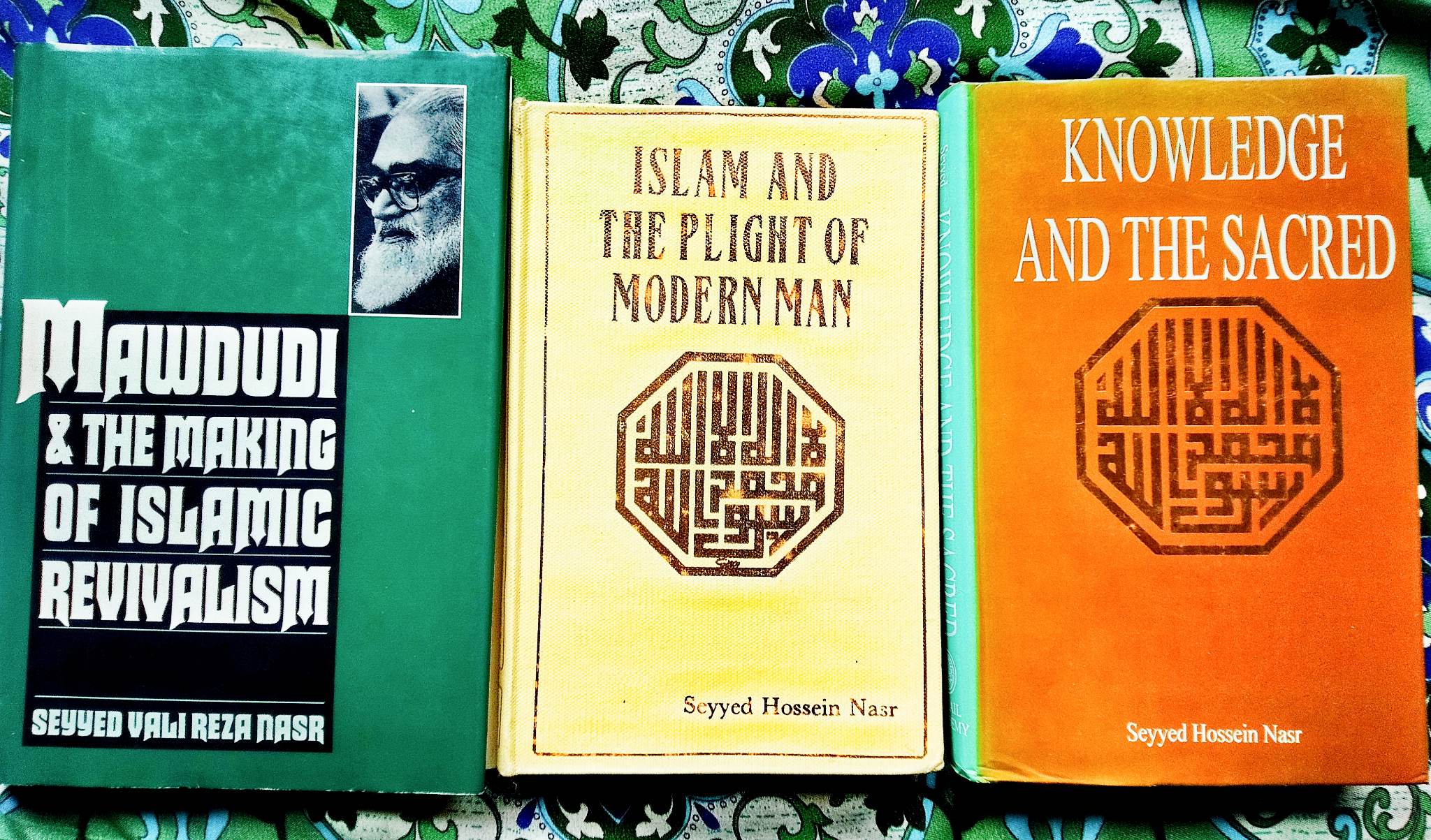3 books by seyyed hossein nasr