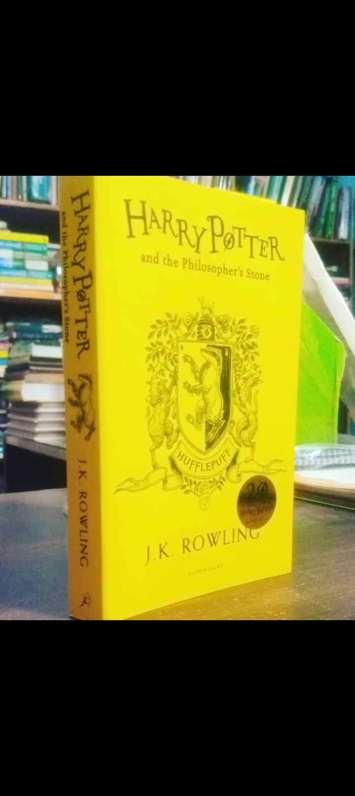 harry potter and the philosopher stone by j.k rowling.1st book of harry potter series uk edition. ne