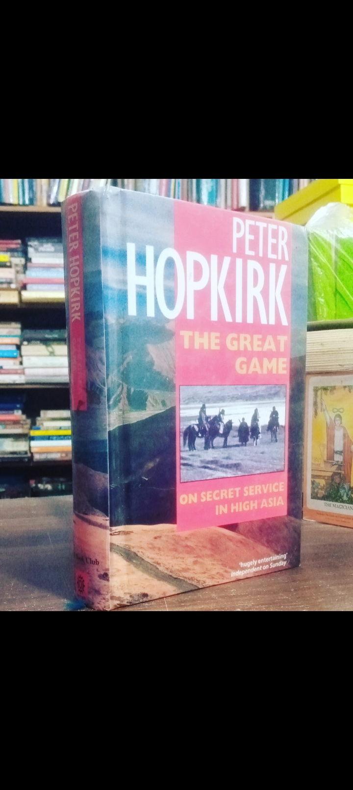 the great game on secret service in high asia by peter hopkirk.original hardcover
