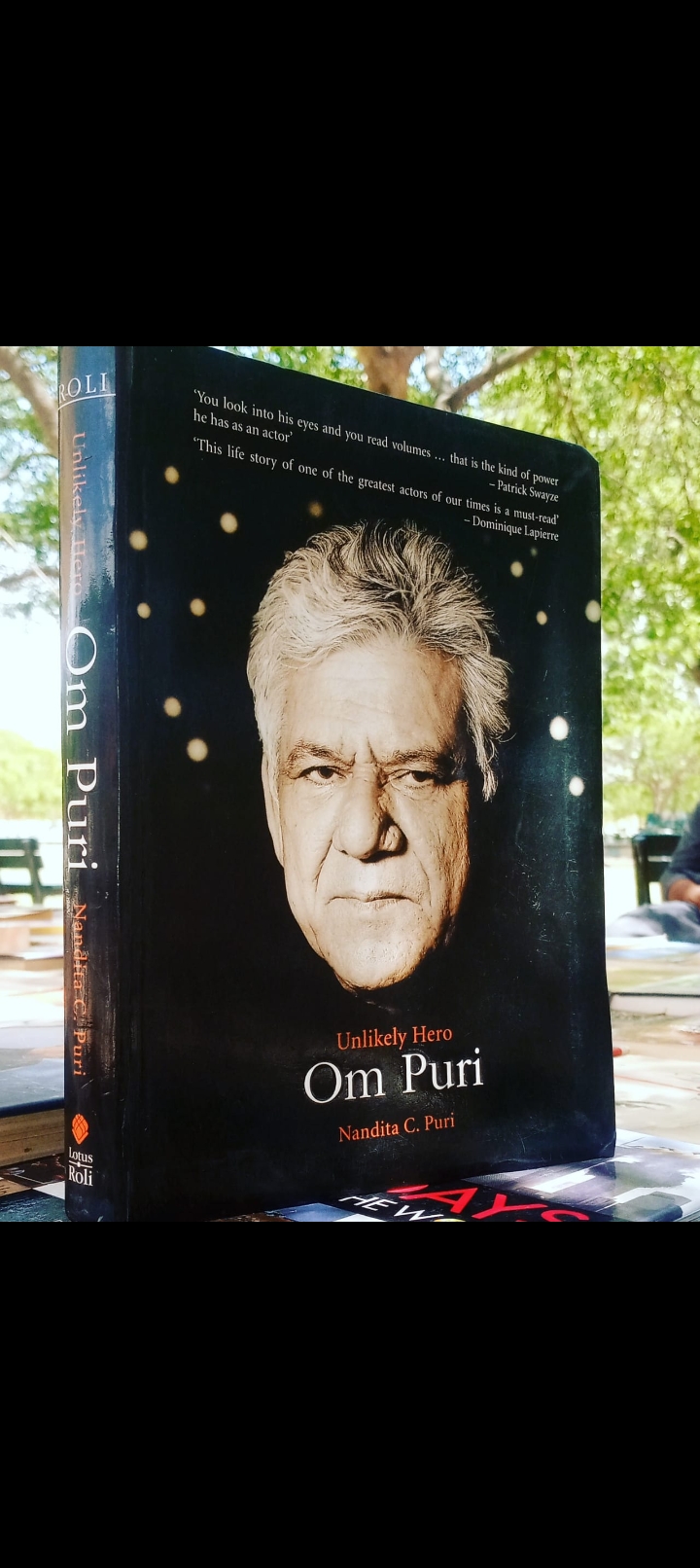 unlikely hero om puri by nandita c. puri. original paperback by