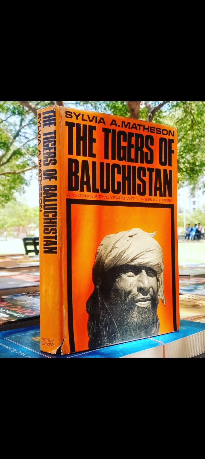 the tigers of baluchistan. a woman's five yeas with the bugti tribe by sylvia a.matheson. original h