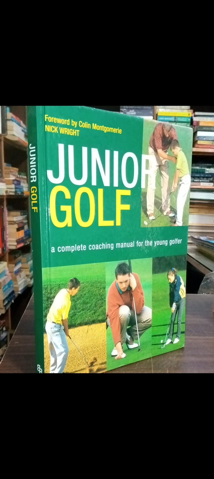 junior golf a complete coaching manual for the young golfer. original hardcover large size
