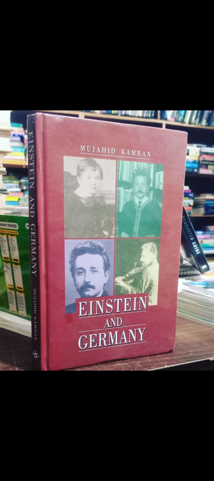 einstine and germany by mujahid kamran. original hardcover
