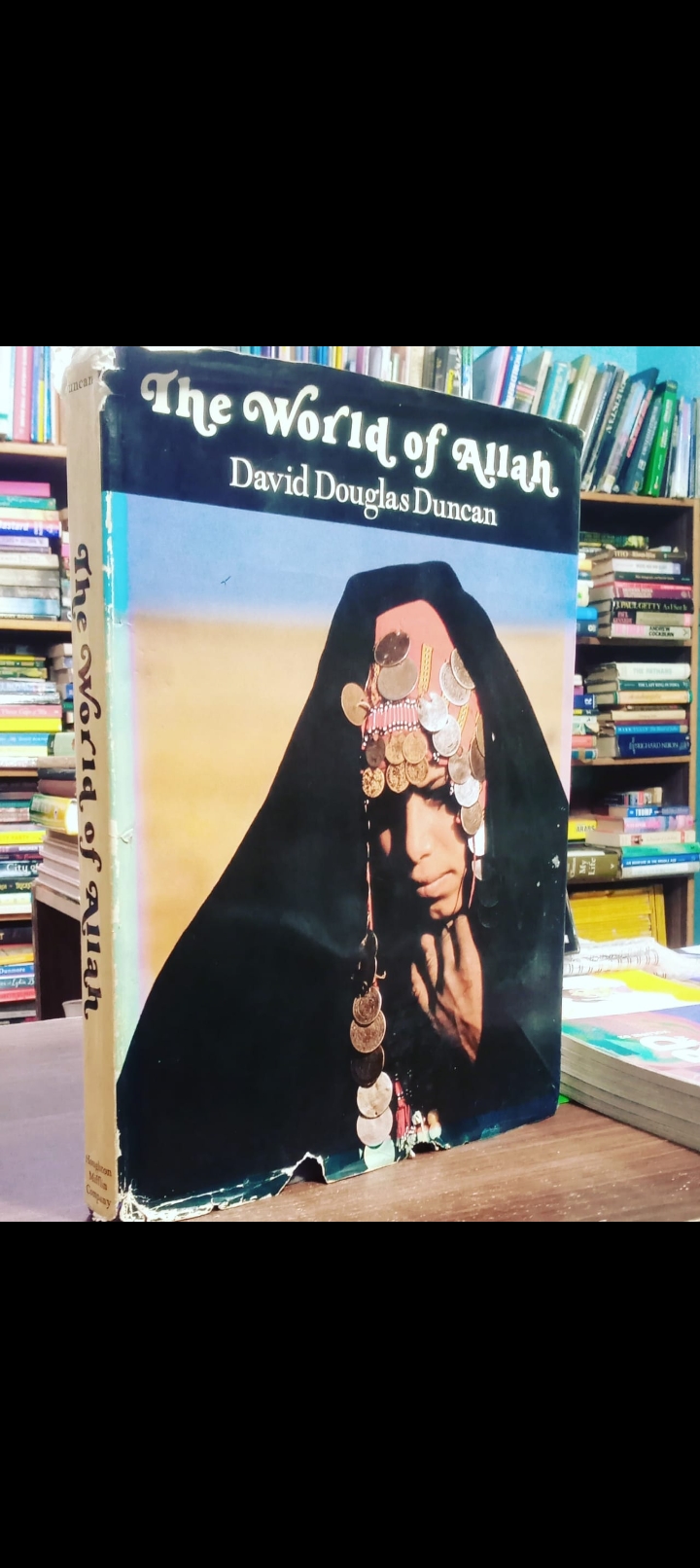 the world of allah by david douglas duncan. large size original hardcover
