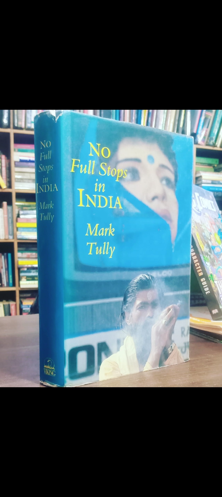 no full stops in india by mark tully. 1st edition original hardcover