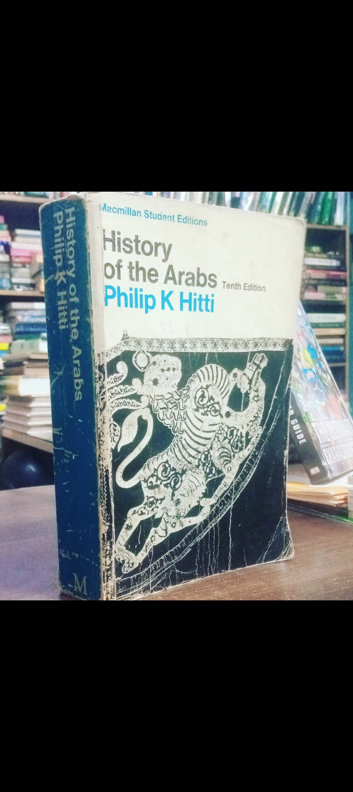 history of arabs by philip k hitti.original paperback