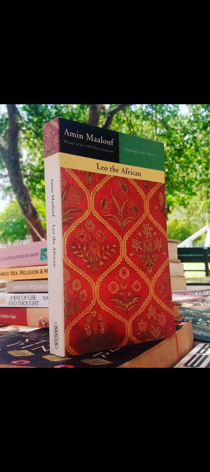 leo the african by amin maalouf. original paperback