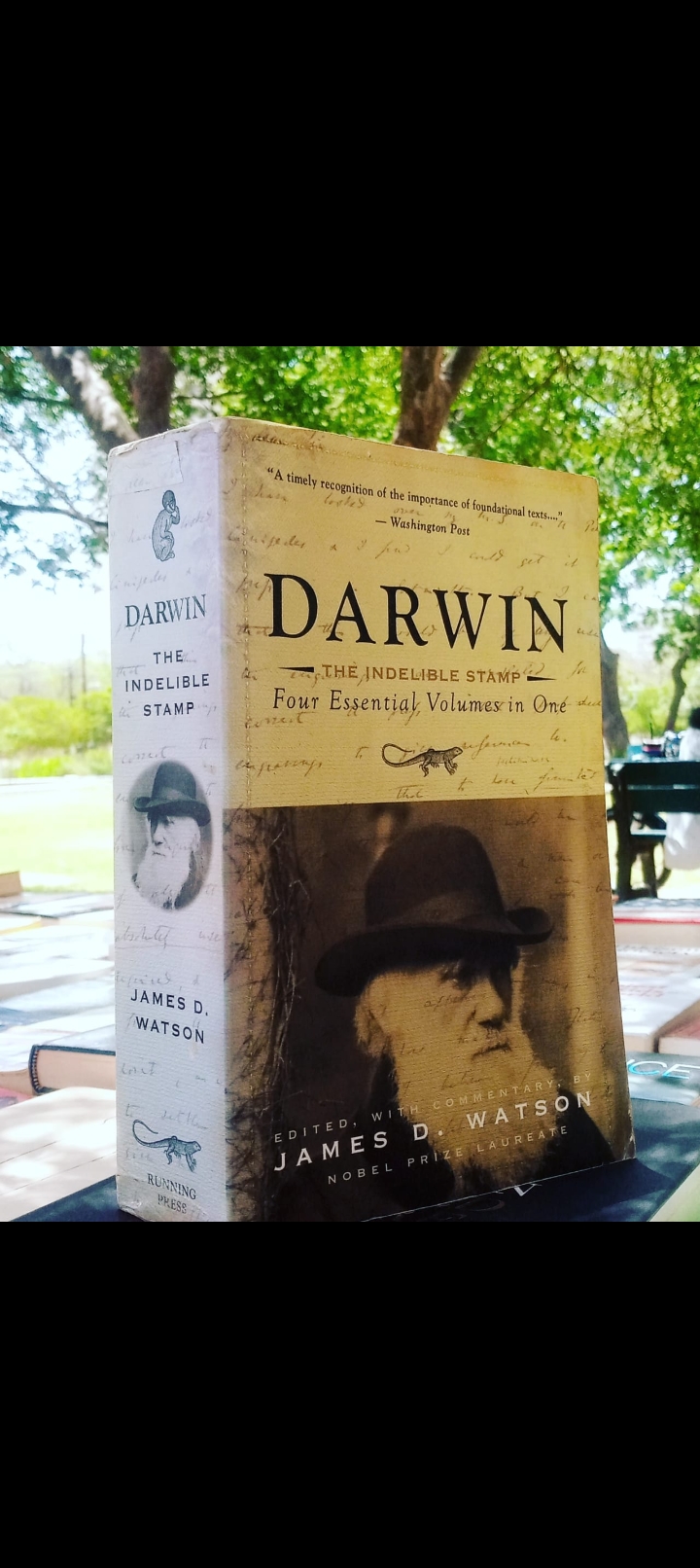 darwin the indelible stamp. four essential volumes in one edited by james watson. original paperback