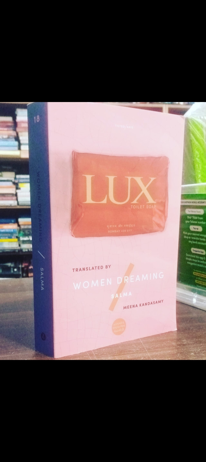 lux toilet soap translated by women dreaming salma by meena kandasamy. original like new paperback