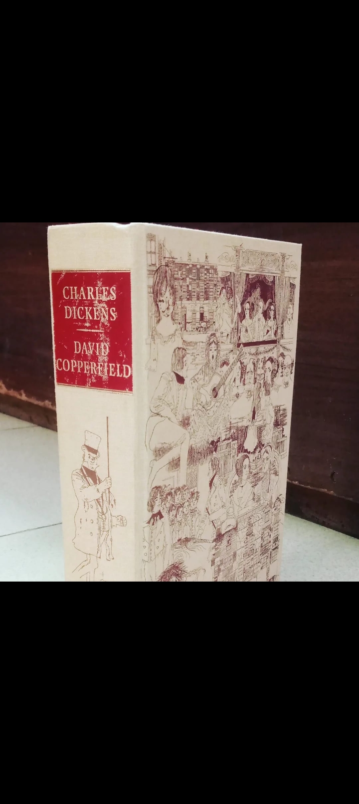 david copperfield by charles dickens with illustration from london the folio society. original hardc