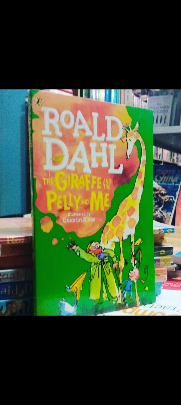 the giraffe and the pelly and me by roald dahl. new paperback