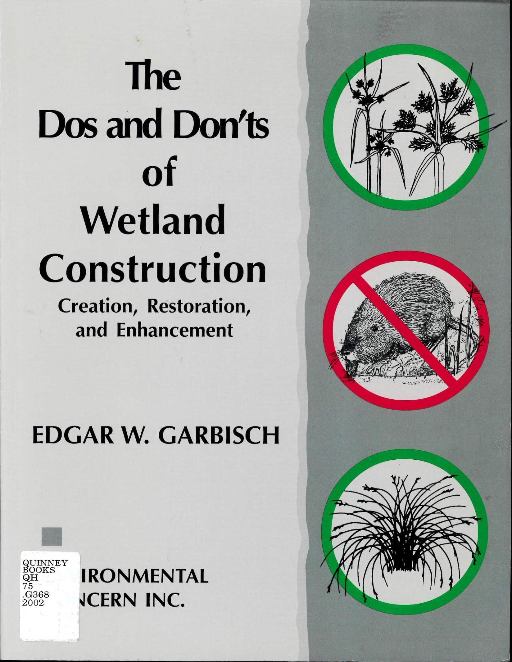 the do's and don'ts of wetland construction
