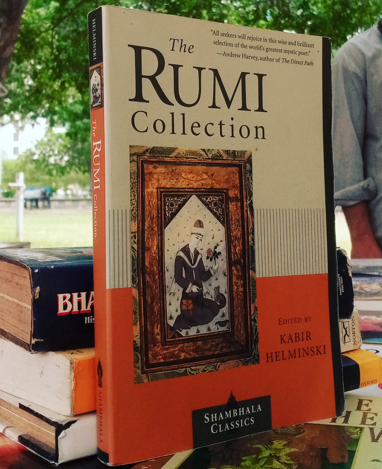 the rumi collection from shambhala classics edited by kabir helminski. original paperback