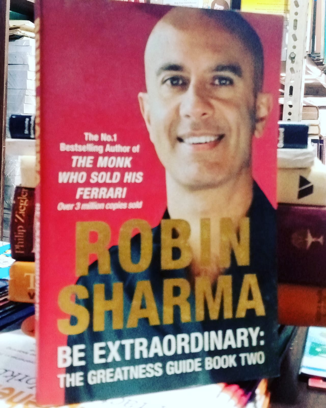 be extraordinary: the greatness guide book 2 by robin sharma. original paperback large size