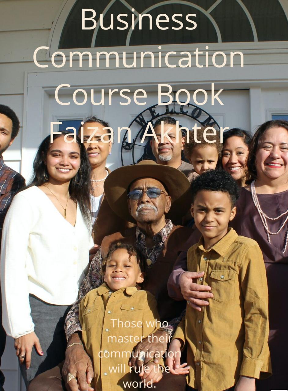 business communication course book