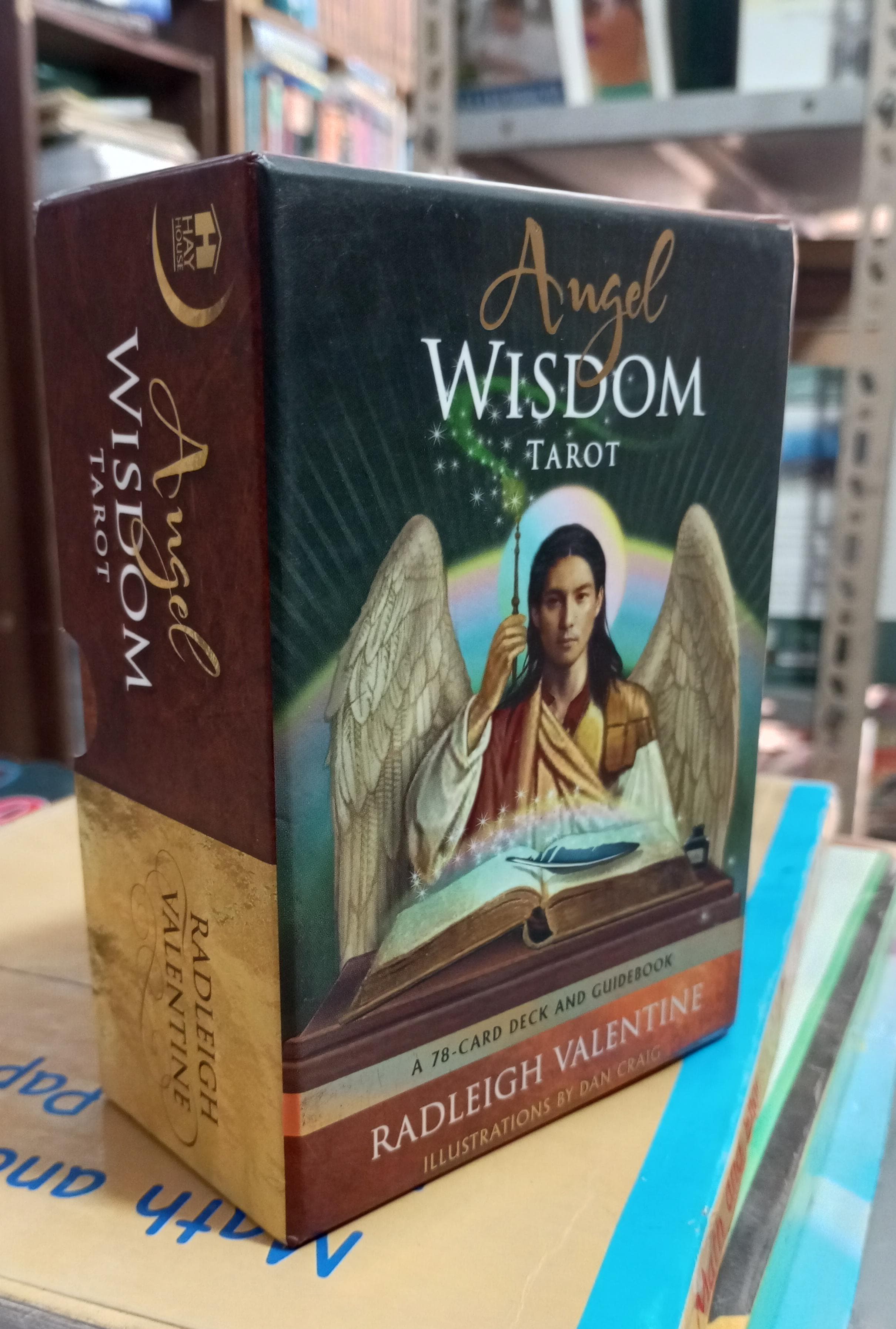 angel wisdom tarot a 78 card deck and guide book by radleigh valentine
