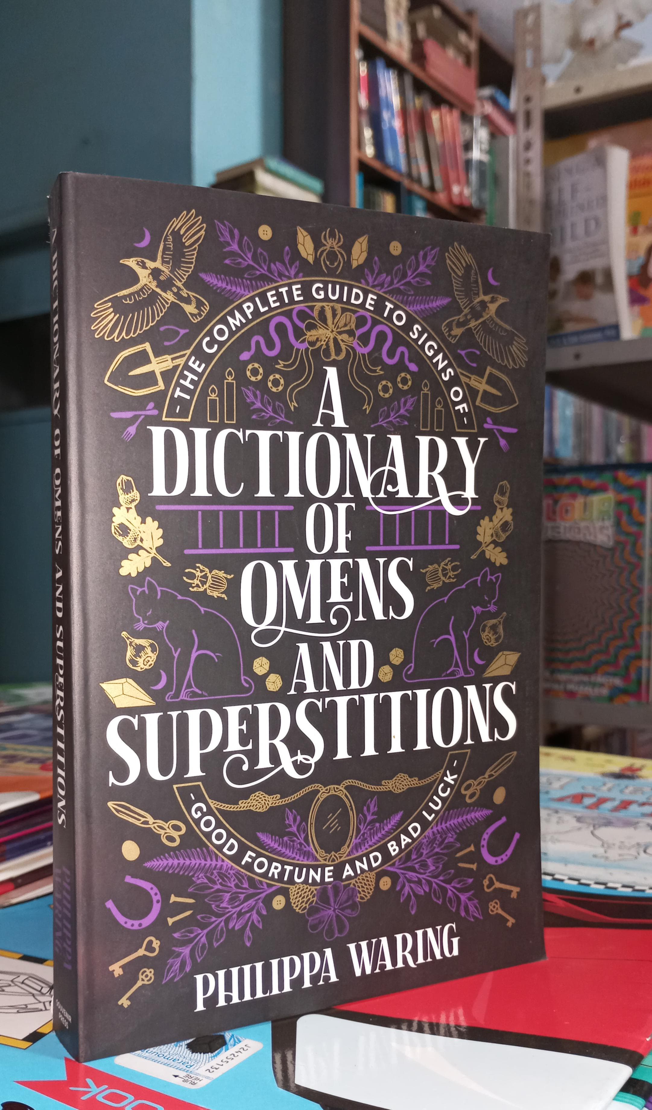 a dictionary of omens and superstitions