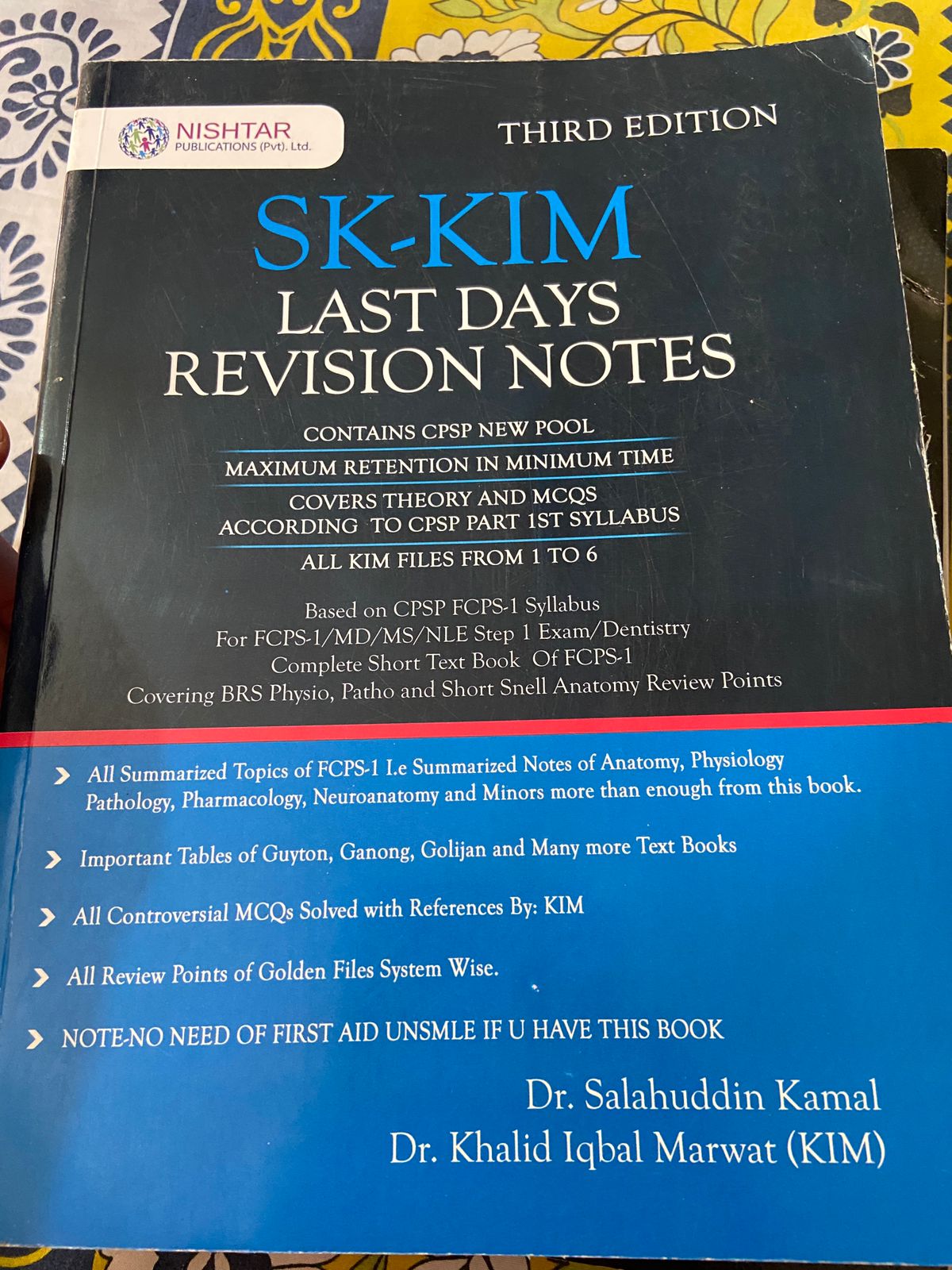 sk-kim last days revision notes3rd edition