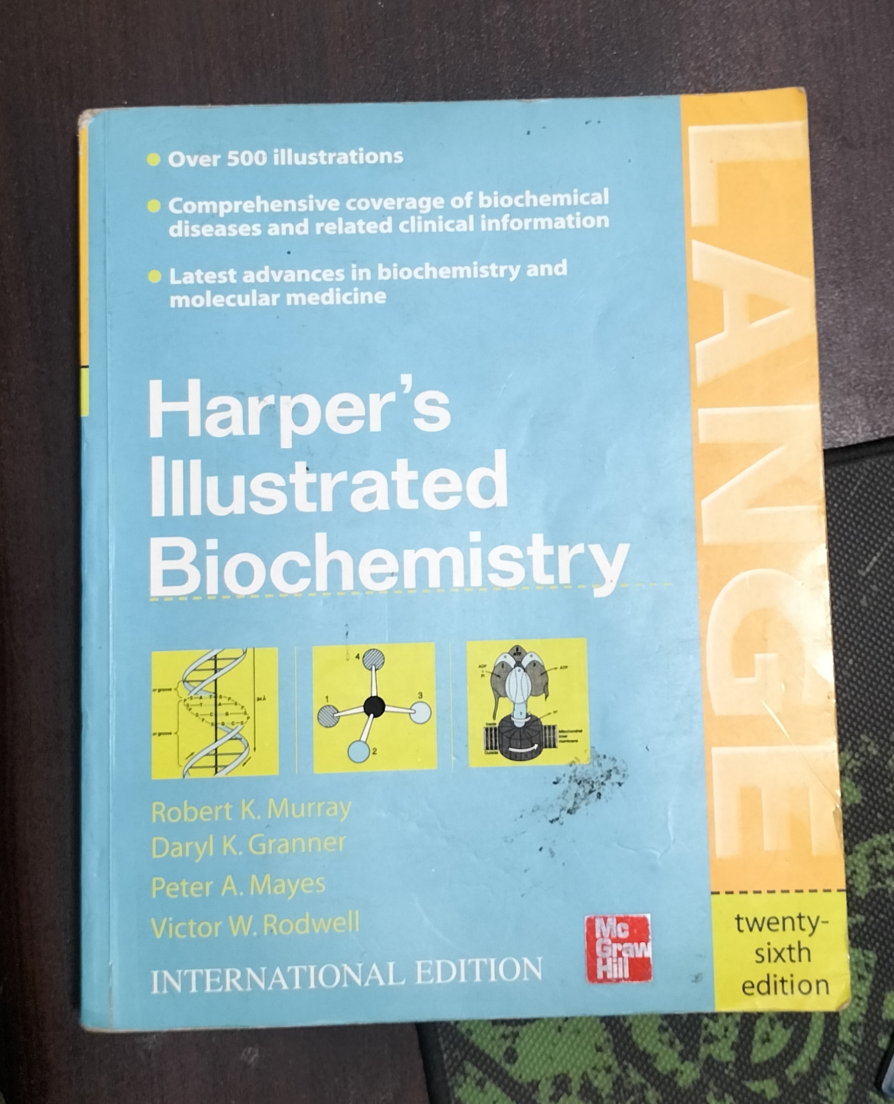 harper's illiustrated biochemistry (international edition) - softcover