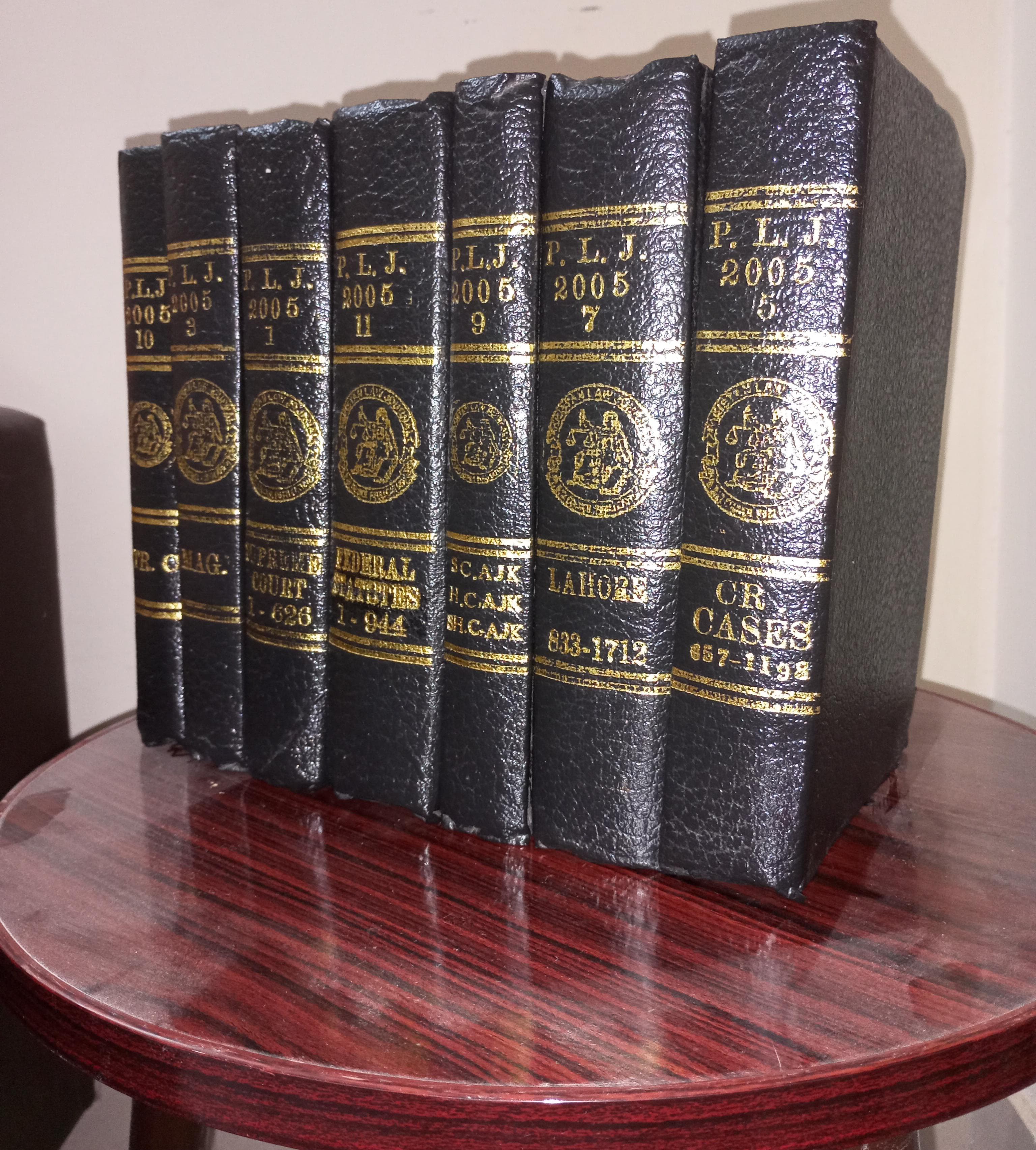 beautiful collection of law books