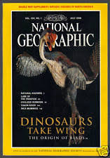 July 1998 Dinosaurs take Wing
