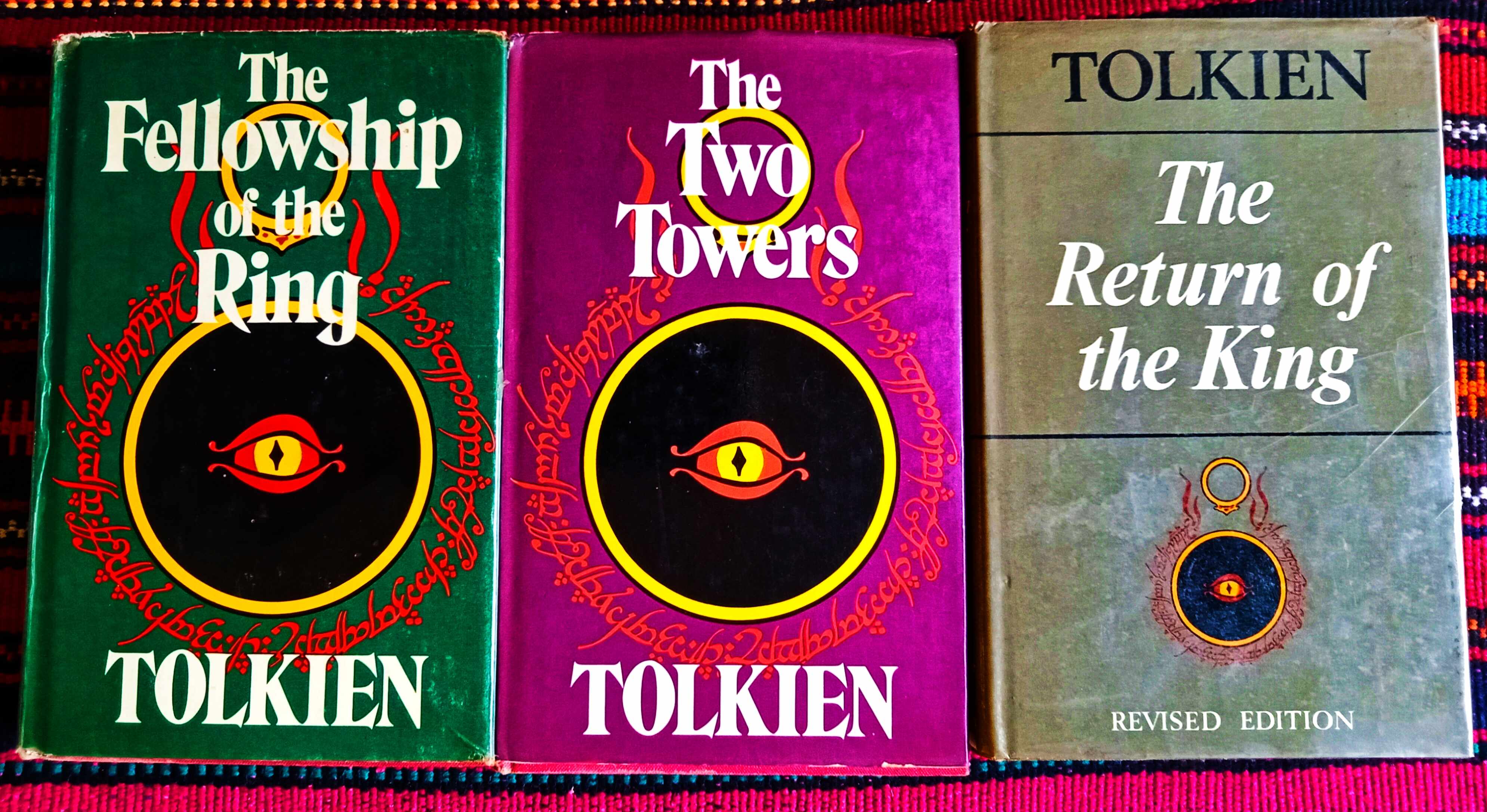 lord of the rings: 3 volumes set