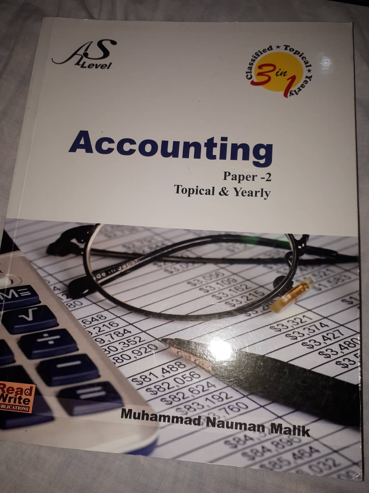 Accounting P1 P2 pastpapers topical and yearly
