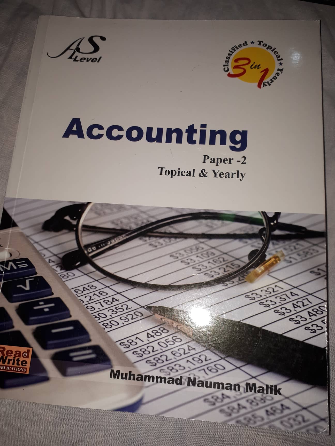 Accounting P1 P2 pastpapers topical and yearly
