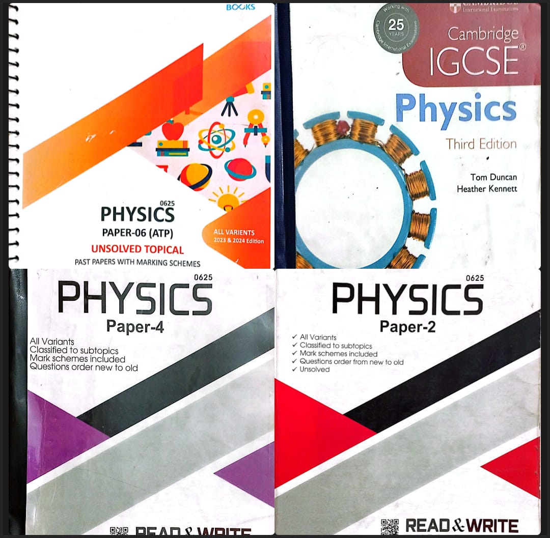 igcse  physics complete set