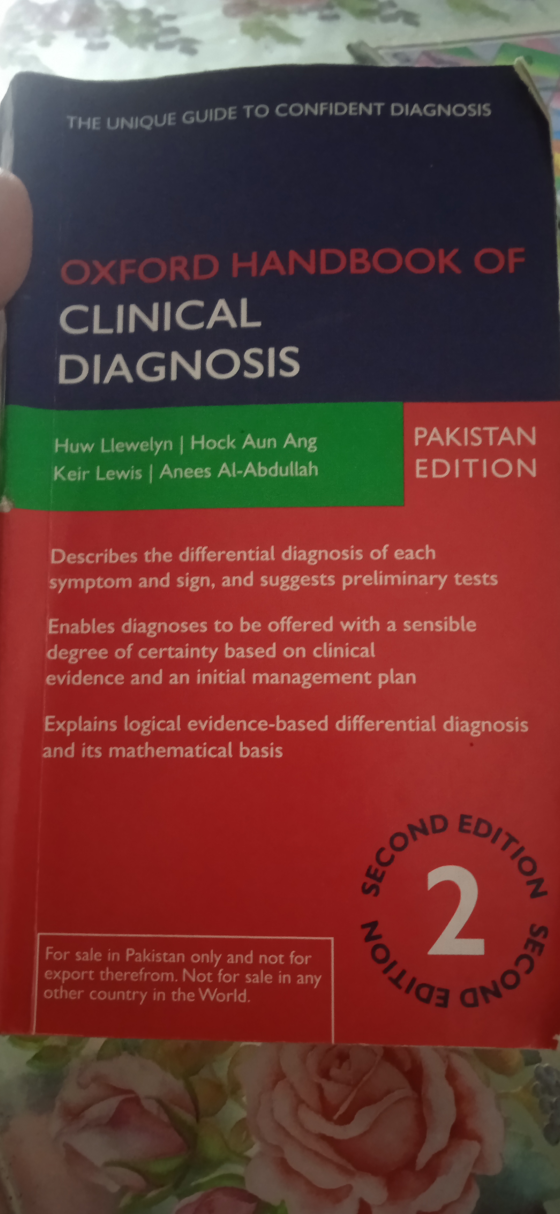 oxford handbook of clinical diagnosis 2nd edition