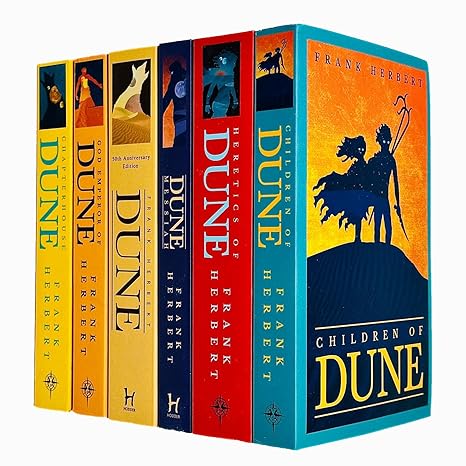 dune series 6 books collection set