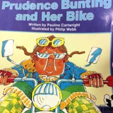 Prudence Bunting and Her Bike
