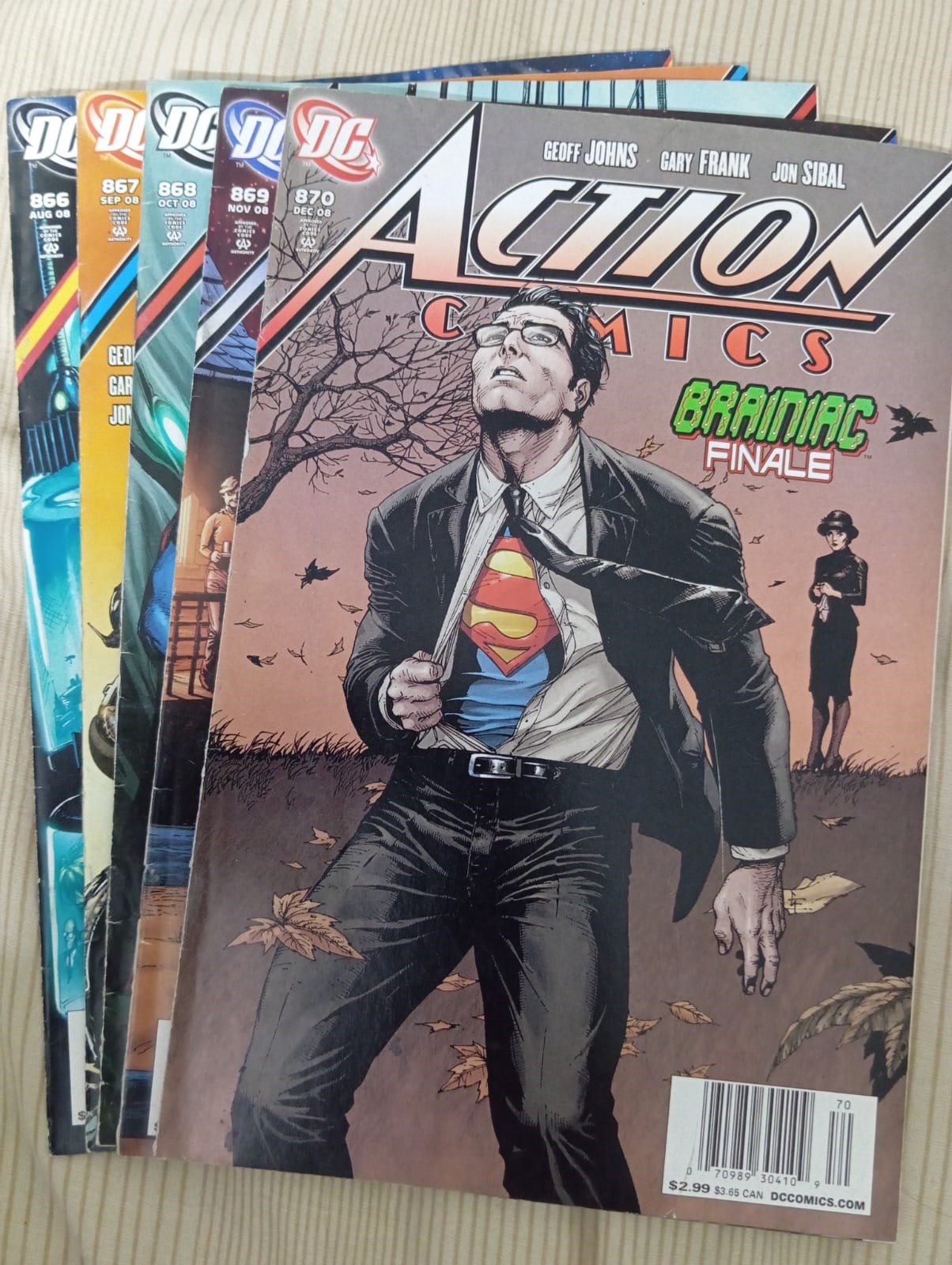superman - action comics 866 -870