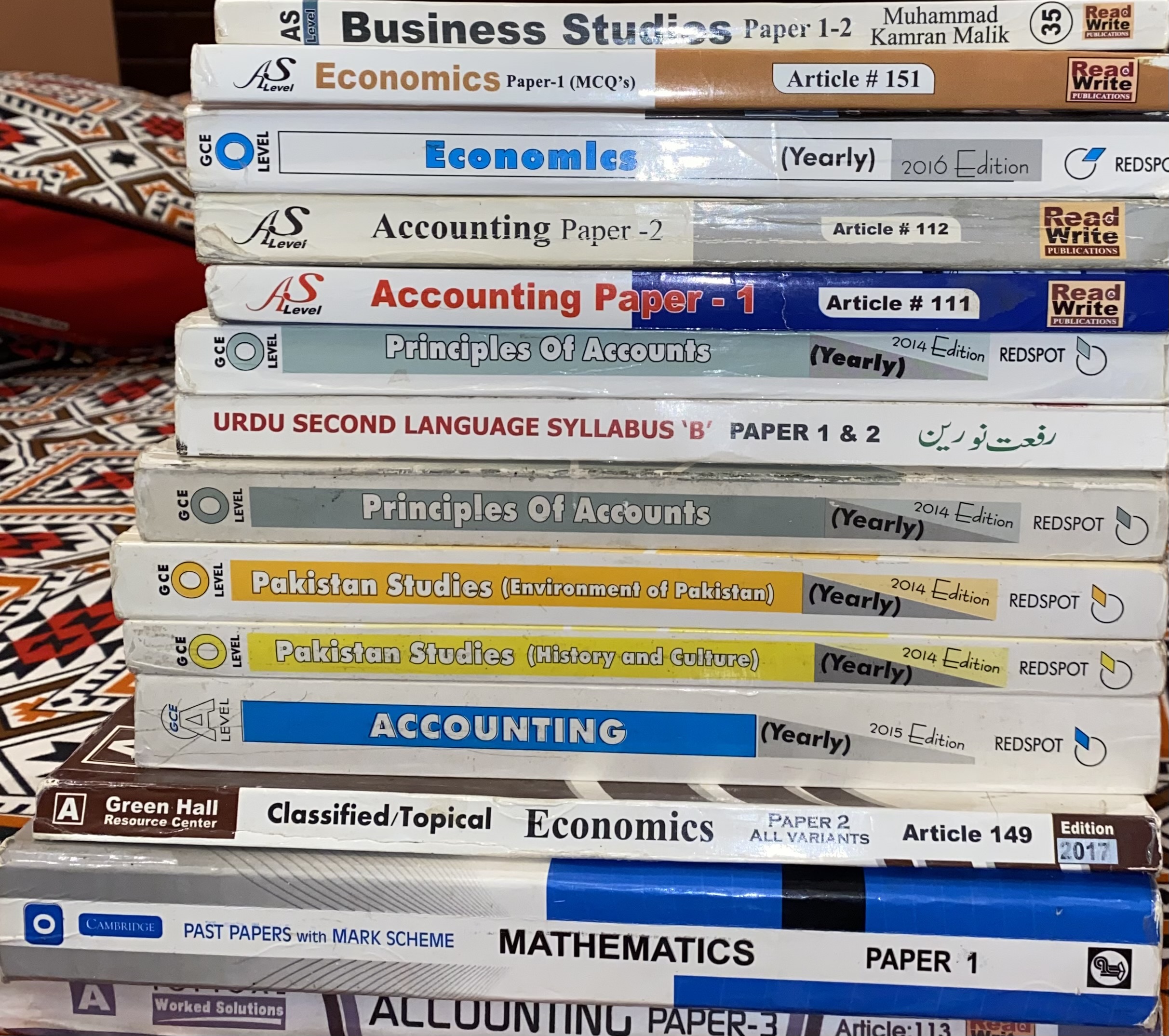 o and alevels past papers