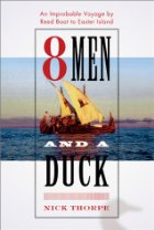Eight men and a duck