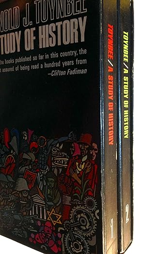 a study of history arnold toynbee 2 book volume set 1981 world history paperback