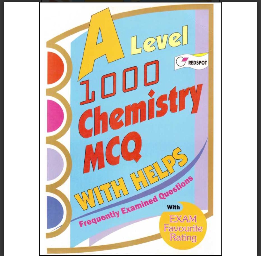 a level 1000 chemistry mcq with helps